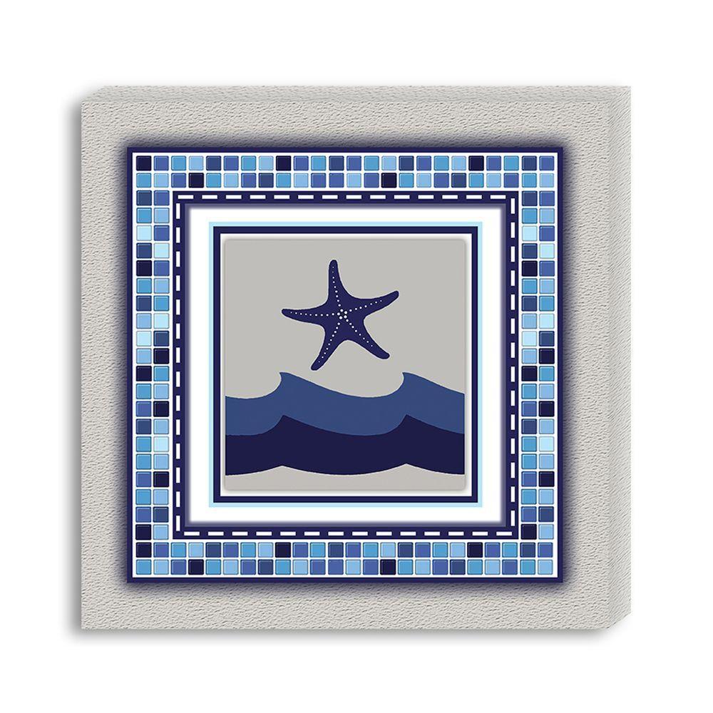 Conjunto Kit Com 3 Quadros Náuticos Decorativos Linha Náutica Marinheiro Mar 1 - 4