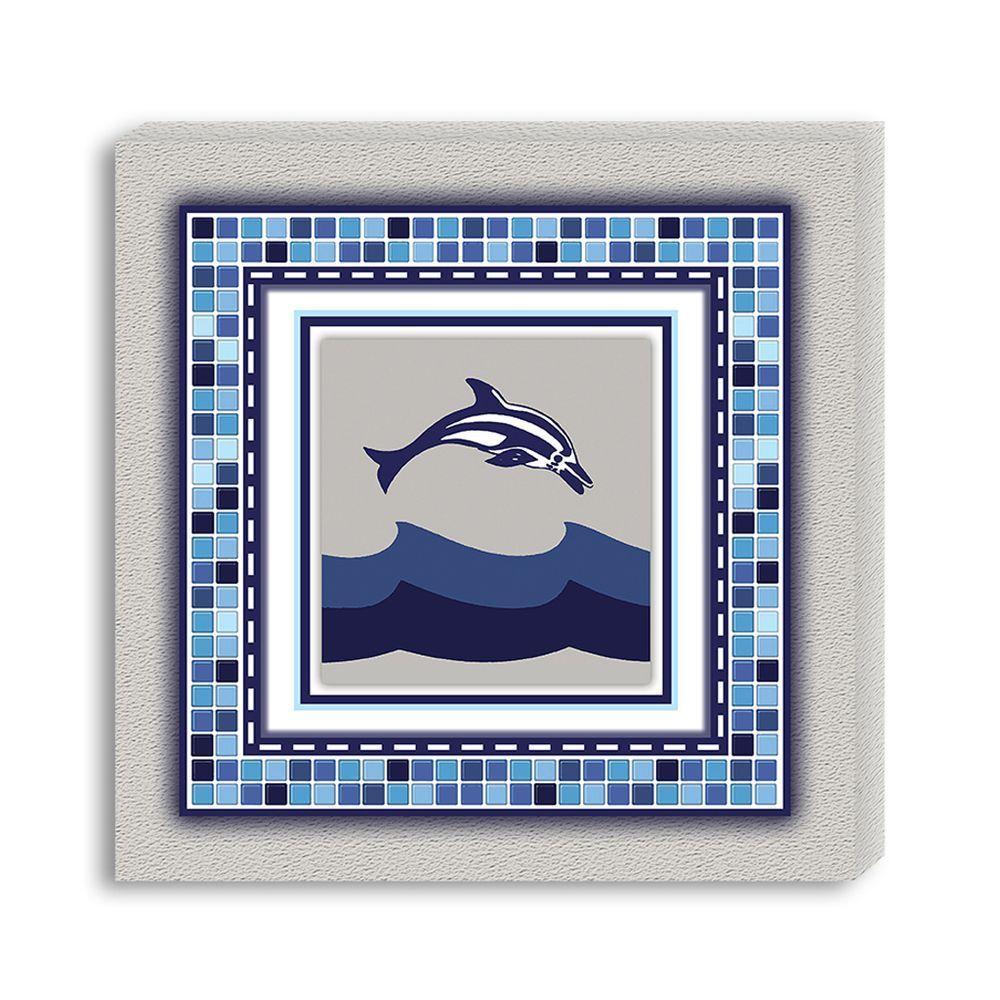 Conjunto Kit Com 3 Quadros Náuticos Decorativos Linha Náutica Marinheiro Mar 1 - 5