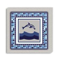 Conjunto Kit Com 3 Quadros Náuticos Decorativos Linha Náutica Marinheiro Mar 1 - 5