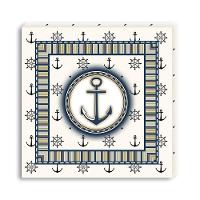 Conjunto Kit Com 3 Quadros Náuticos Decorativos Linha Náutica Marinheiro Mar 3