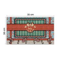 Cabideiro De Parede Porta Chaves Náutica Marinheiro Mar 5 - 4