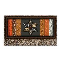 Cabideiro De Parede Porta Colar Chaves Cintos Toalhas Onçinha - 1