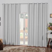 Cortina Blackout 2 Metros Tilia Varão 2,0 X 1,7 M - Gelo - 1