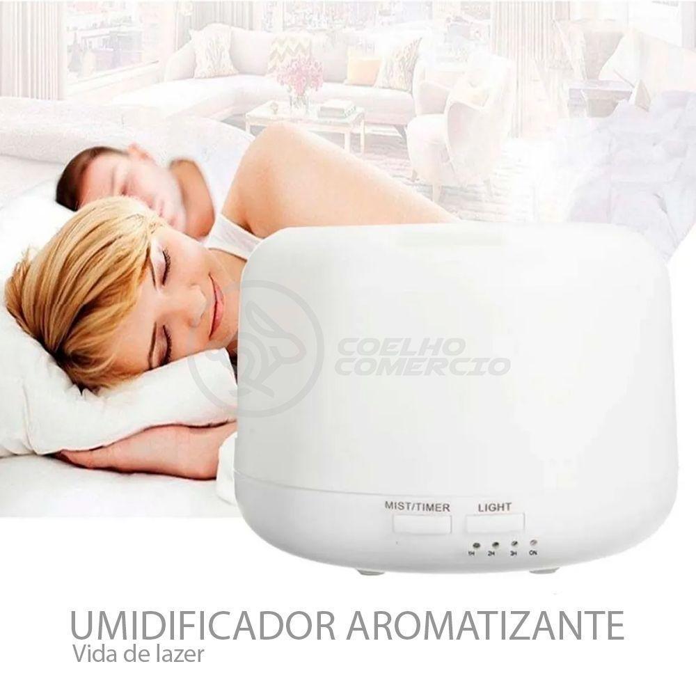 Aromatizador Umidificador Eletrônico Luz De Led Rgb 300ml 19 - 2