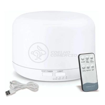 Aromatizador Umidificador Eletrônico Luz De Led Rgb 300ml 23