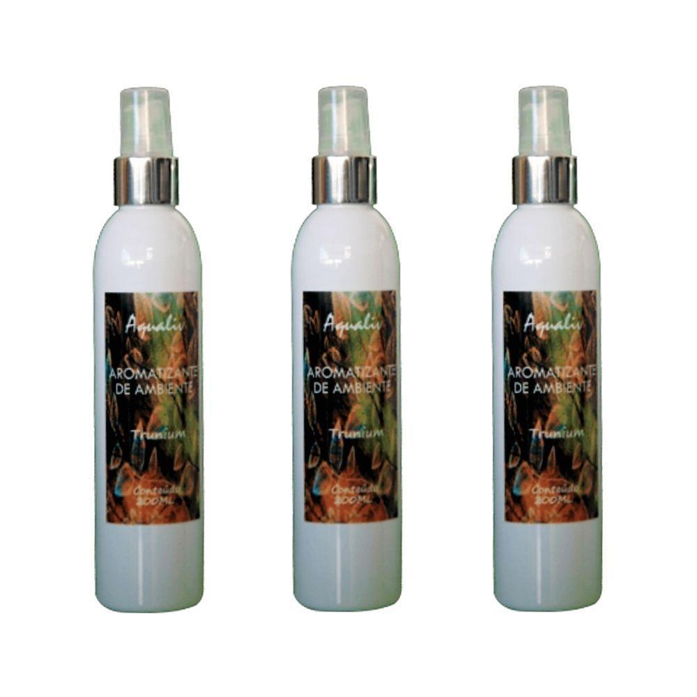 Kit 3 Aromatizador De Ambientes Aroma Trunium Frasco 200Ml - 1