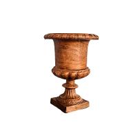 Vaso Inglês Jardim Decorar Ferro Fundido Pronto Artes - 1