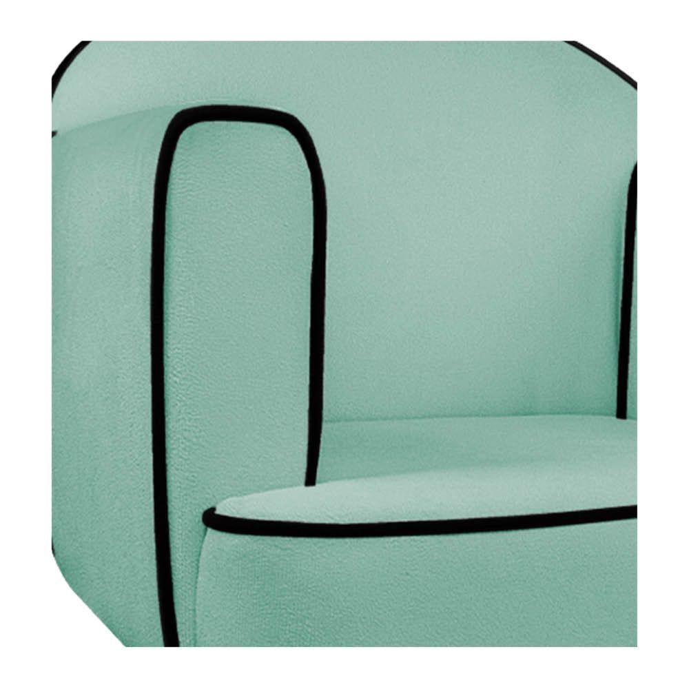 02 Poltronas Athena Pés Palito Linho - Doce Sonho Móveis - 2