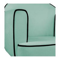 02 Poltronas Athena Pés Palito Linho - Doce Sonho Móveis - 2