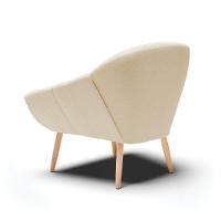 Kit 02 Poltronas Giovana Linho Natural A27 Areia - 5