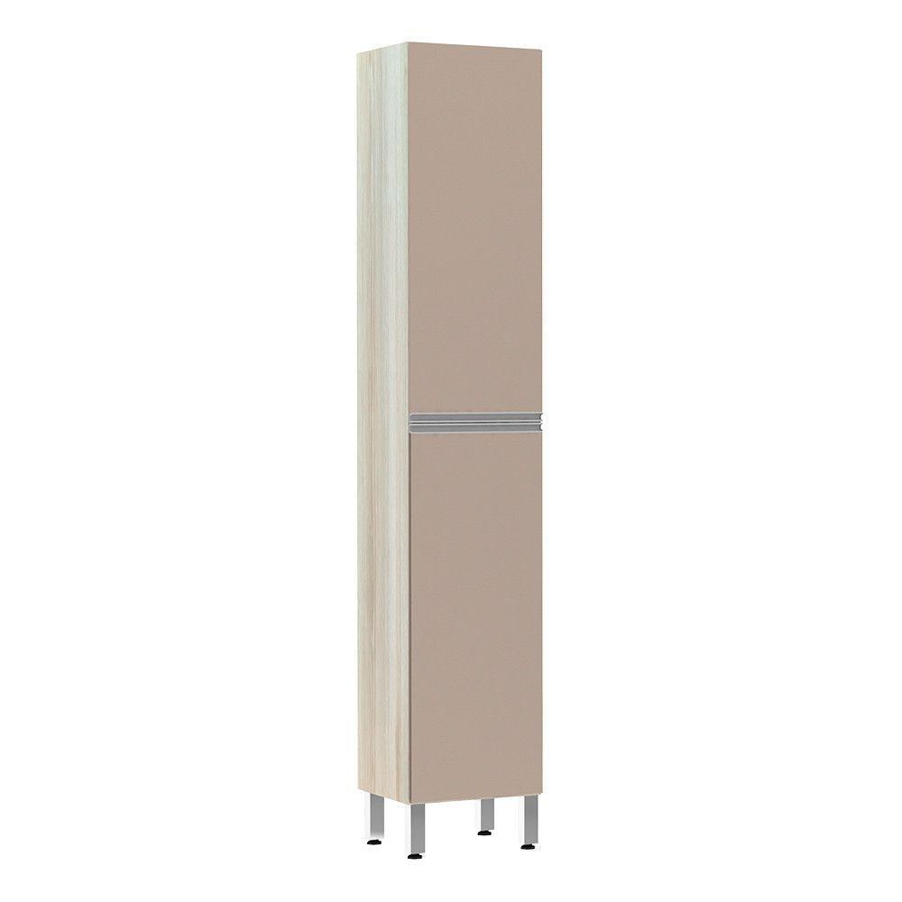 Paneleiro 40 Cm Raso 2 Portas Lis Legno Crema Com Connect - 1