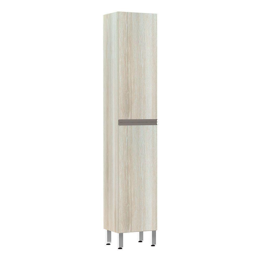 Paneleiro 40 Cm Raso 2 Portas Luci Legno Crema - 1