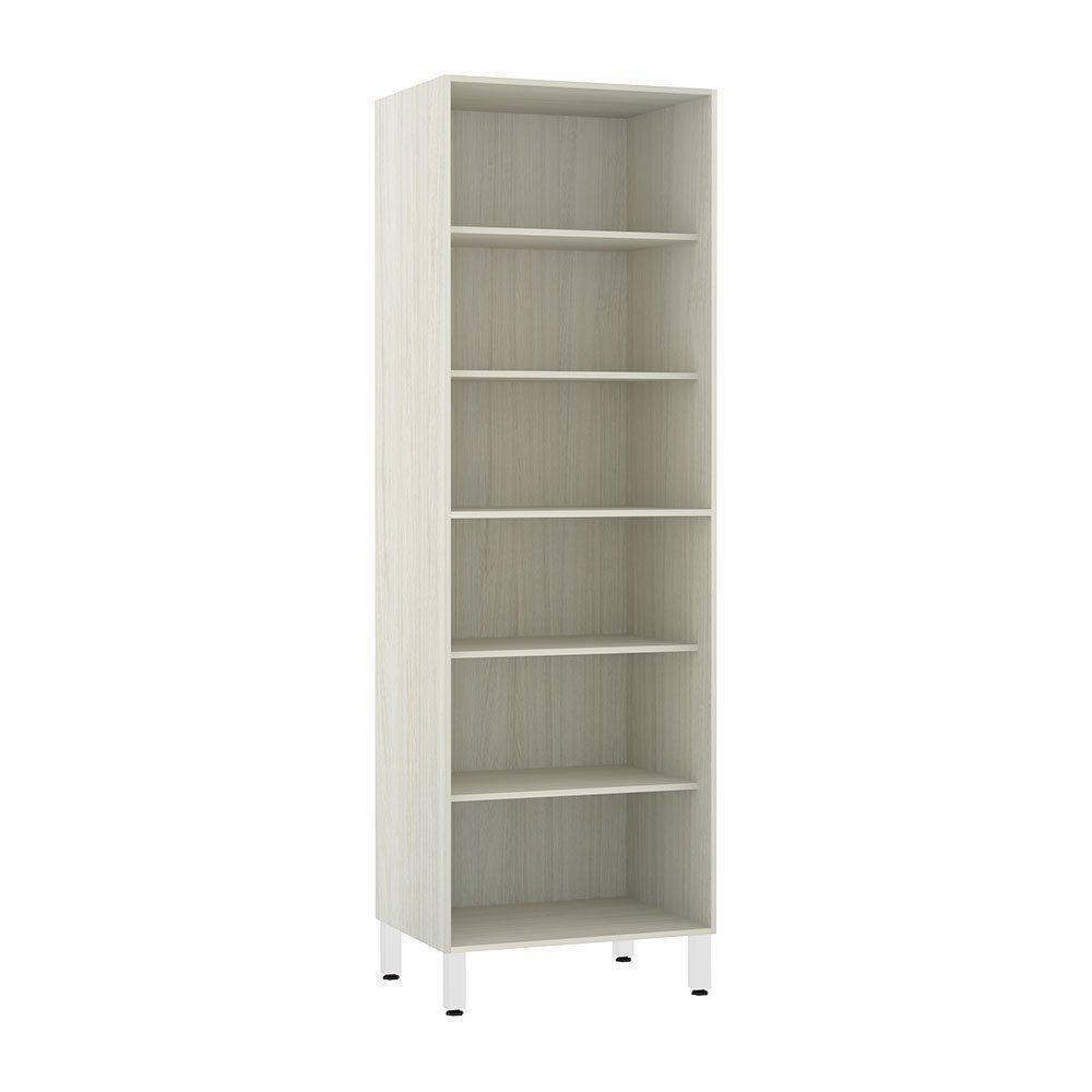 Paneleiro 70Cm Duplo 2 Portas Lis Legno Crema Com Branco Mat - 2