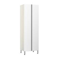 Paneleiro 70Cm Duplo 2 Portas Lis Legno Crema Com Branco Mat - 1
