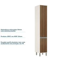 Paneleiro De Cozinha 40 Cm 2 Portas Linea Luciane Pátina Ff-avelã Ff - 2