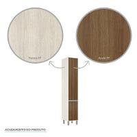 Paneleiro De Cozinha 40 Cm 2 Portas Linea Luciane Pátina Ff-avelã Ff - 6