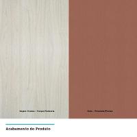 Paneleiro 70Cm Vidro Bronze Lis Legno Crema Com Gaia - 2