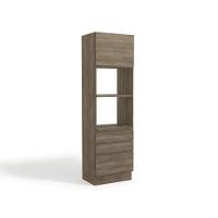 Paneleiro De Cozinha Maxxi G750 1 Porta E 3 Gavetas 70cm Nogal - Kappesberg - 1