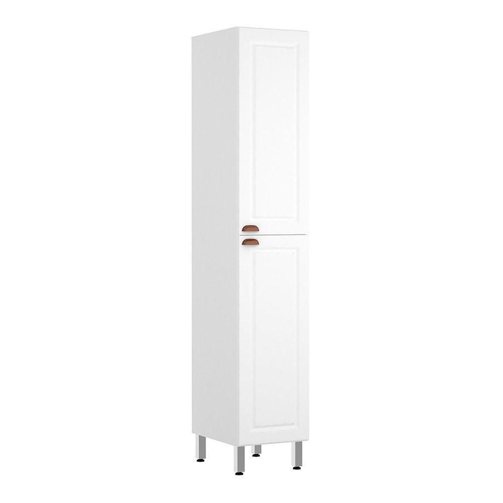 Paneleiro Simples 40cm 2 Portas Branco Polar - 1