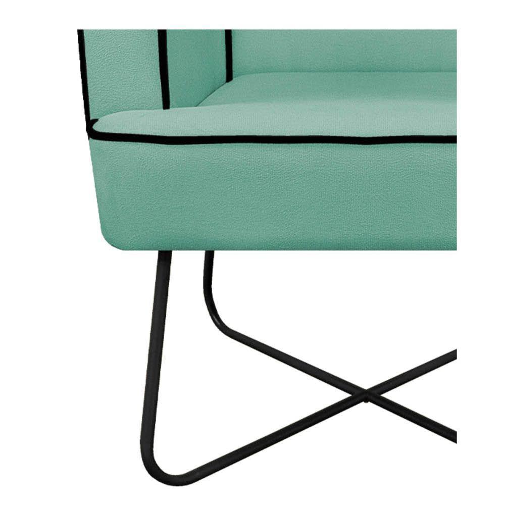 Poltrona Athena Base X Linho - Doce Sonho Móveis - 2