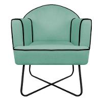 Poltrona Athena Base X Linho - Doce Sonho Móveis - 6