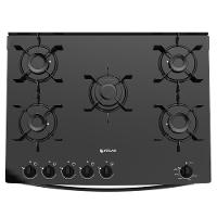 Fogão De Piso Atlas 5 Bocas Mônaco Top Glass Preto Bivolt - 2