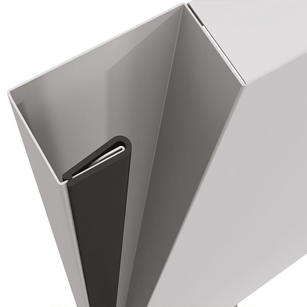 Armário de Aço 2 Portas Multiuso Organizador Escritório 4 Prateleiras EA301 - 8