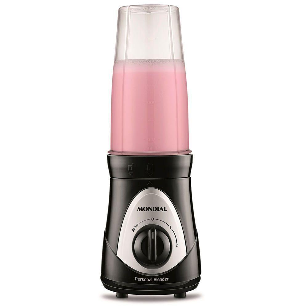 Liquidificador Portátil Mondial Personal Blender Dg-01 Personal Blender-127v-preto-prata - 7