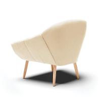 Poltrona Giovana Suede Bege Natural - 5