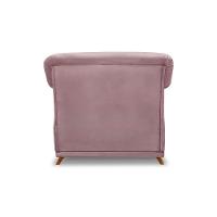 Poltrona Decorativa C/1 Almofada Veludo Lilás - 2