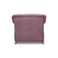 Poltrona Decorativa C/1 Almofada Veludo Uva