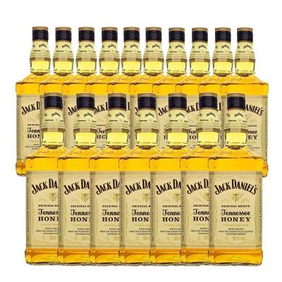 Kit 17 Jack Daniel'S Honey Original 375Ml Uísque Padrinhos