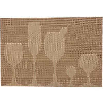 Americano Tramex De Mesa 45x30cm Copos Bege