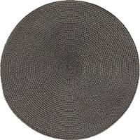 Americano Requinte Liso Para Mesa Redondo 38cm Chumbo - 1