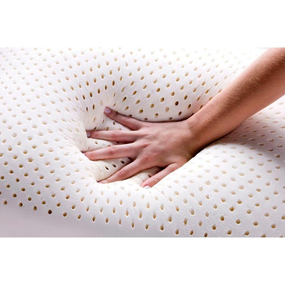 Travesseiro Látex Natural King Alto LN1000 Lavável c/ Capa Percal 200 Fios (90x50) - Duoflex - 5