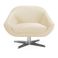 Kit 02 Poltronas Veludo Bege - 5