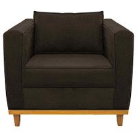 Kit Sofá 2 Lugares 2 Poltronas Europa Corano Marrom - 2