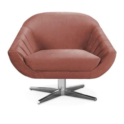 Poltrona Veludo Rose