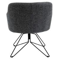 Kit 2 Poltronas Base Orby Fixa Jade C-469 Linho Mescla - Domi