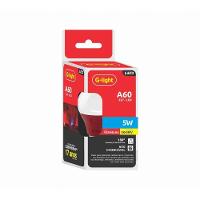Lâmpada Led Bulbo E27 5W Bivolt Luz Vermelha G-Light - 3
