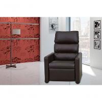 Poltrona Do Papai Reclinável Turin - Marrom Corino - 3