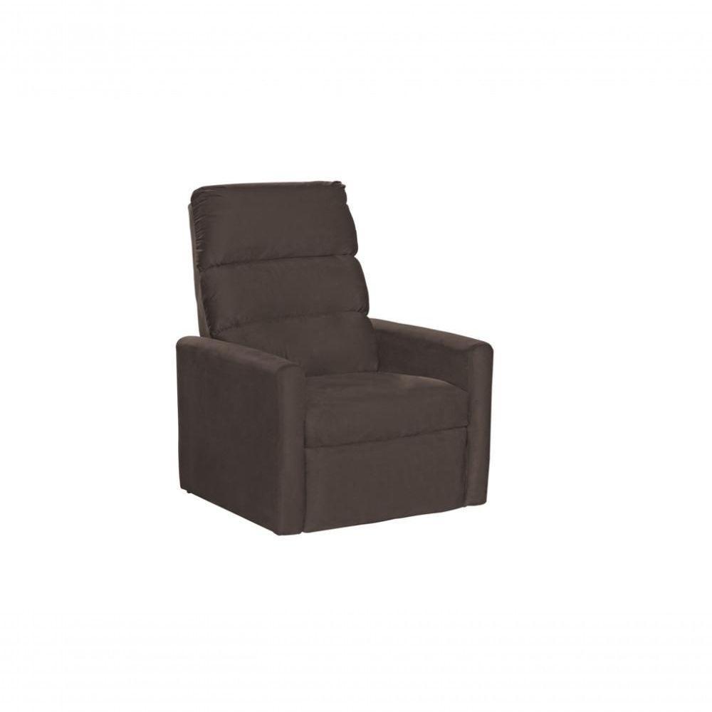 Poltrona Do Papai Reclinável Turin - Marrom Escuro Light - 1