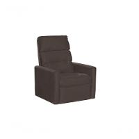 Poltrona Do Papai Reclinável Turin - Marrom Escuro Light - 1