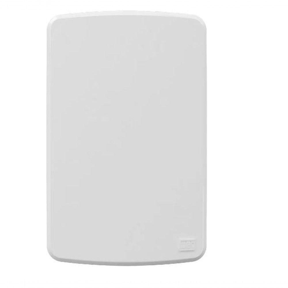 Placa Com Suporte 4X2" Cega Branco Composé - 2