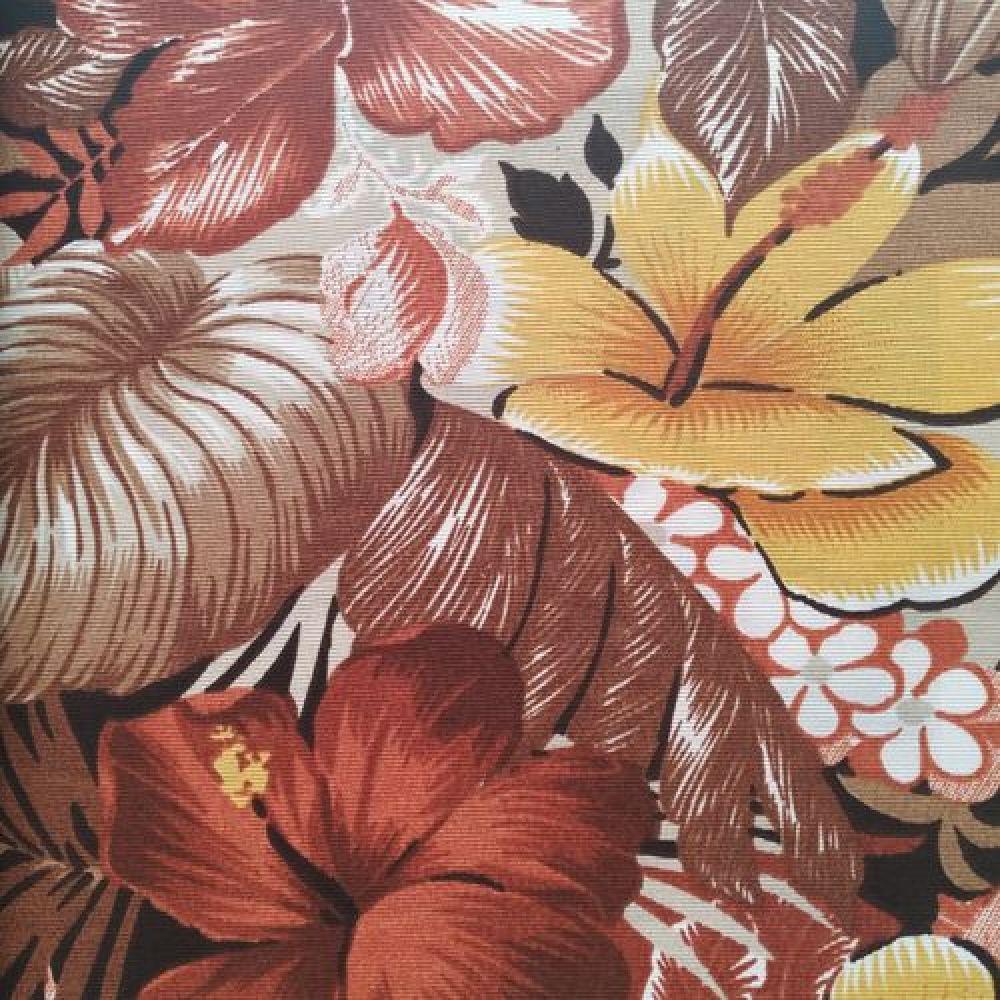 Poltrona Decorativa Opala Suede Composê Floral e Bege - 3