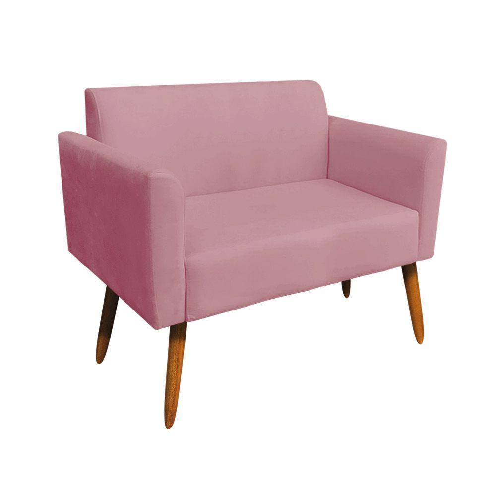 Kit 01 Namoradeira 02 Poltronas Marisa rose - 7