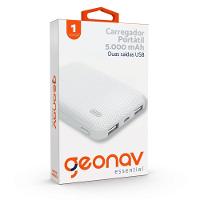 Carregador Portátil 5.000Mah Essential Branco - 2