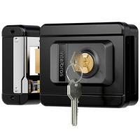 Kit 1 Porteiro Interfone Ipr1010 E 1 Fechadura Fx1500 Preta Intelbras Ipr 1010 Fx 1500
