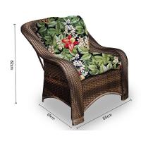 Conjunto de Poltronas Fibra Sintética e 1 Mesa Centro - 2