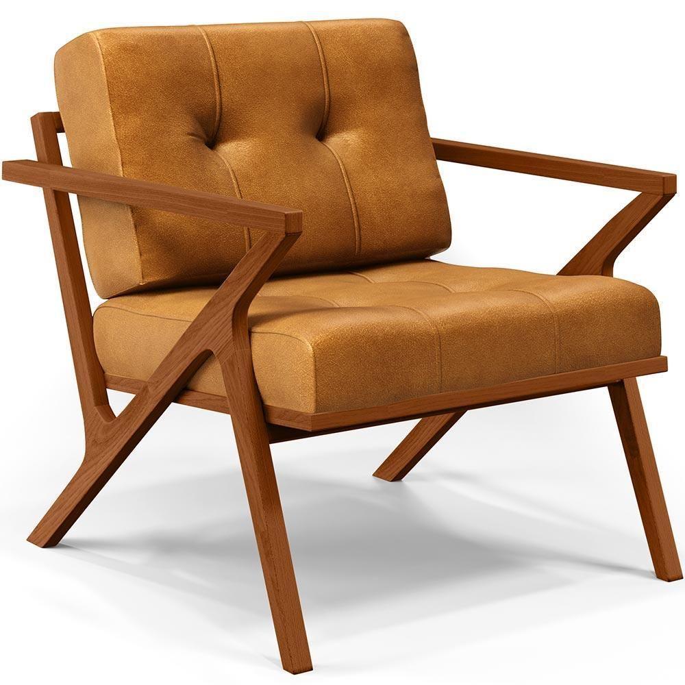 Poltrona Com Cintas De Corano Laís Couríssimo Whisky - 1